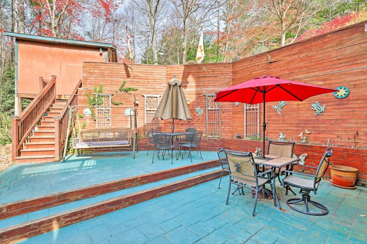 Asheville Mountain Getaway With Patio And Koi Pond! Ngoại thất bức ảnh