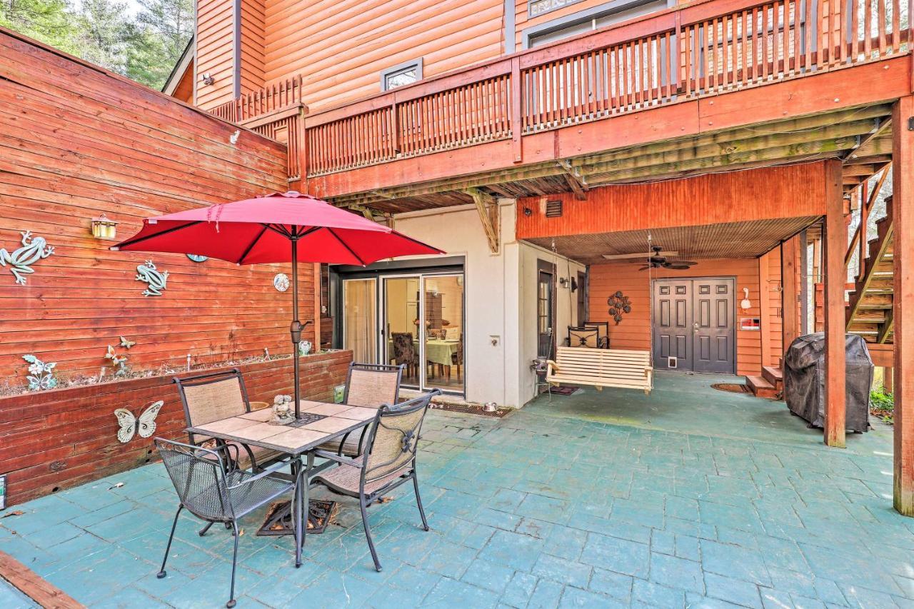 Asheville Mountain Getaway With Patio And Koi Pond! Ngoại thất bức ảnh